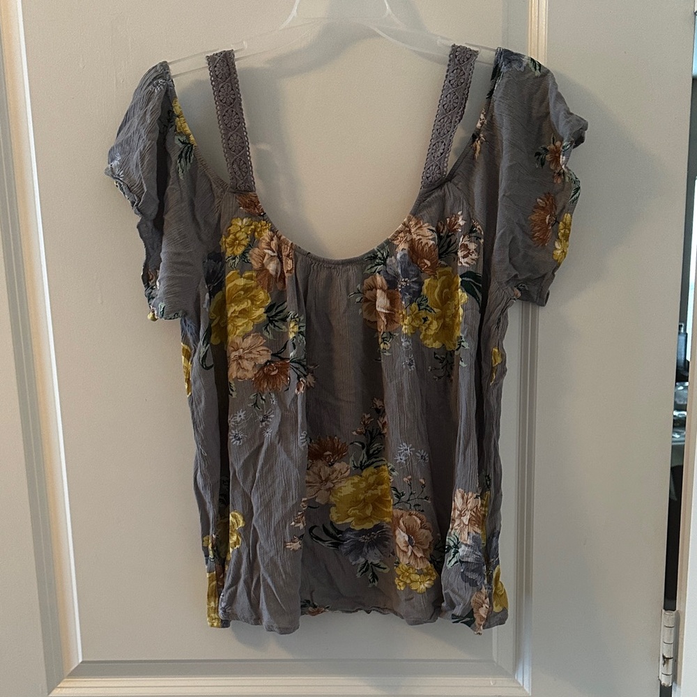 Torrid cold-shoulder top